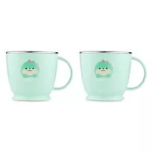 에.디.슨 유아컵 스텐컵 양치컵 논 240ml 공룡X2