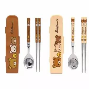 ( )케이스 캐릭터 휴대용 케이스 슬림 굿즈 랜덤 수저통 수저 식기 도시락용