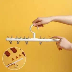 라운딩 클립 생활용품 다용도 모자걸이 양말건조대