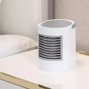 써큘레이터 무드등 선풍기 수냉식 냉풍기 미니 휴대용 유러피언 LED