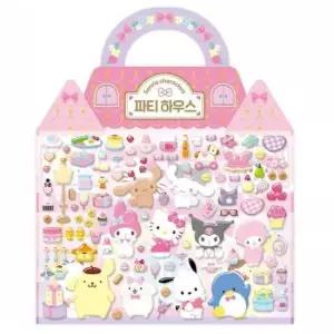 [문구] 산리오 캐릭터즈 파티하우스 스티커