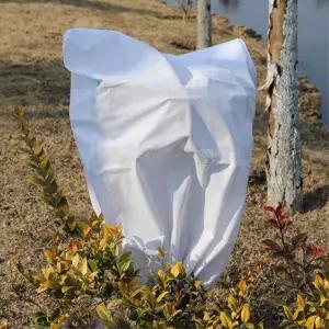 흰색 부직포 나무 보호 커버 80x100cm 2호 겨울식물