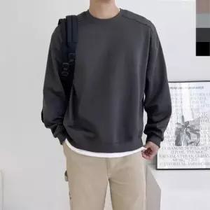 [의류] 커플 사선 디테일 핏좋은 맨투맨 티셔츠