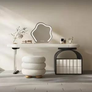 슬림 입식 틈새 안방 폭좁은 수납형 소형 침실 서랍형