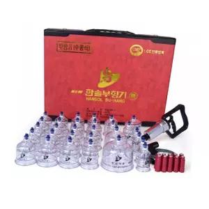 한솔부항기 고급형 19컵 부항세트