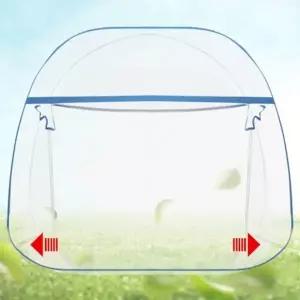 (옵션 소형)침대 모기장 접이식 야외 텐트 모기장 방충망 유아 접이식 방충망 침대 패밀리 대형 캠핑 아기