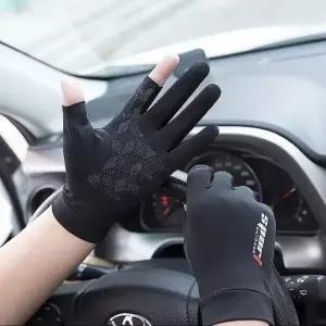 ( )남자 여성 등산 캠핑 스포츠 아이스 쿨링 장갑 블랙 등산반 여자 방수 방풍 기능성