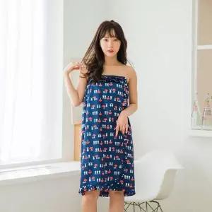 [에이치플러스몰]레드레빗 물실크 골프가운