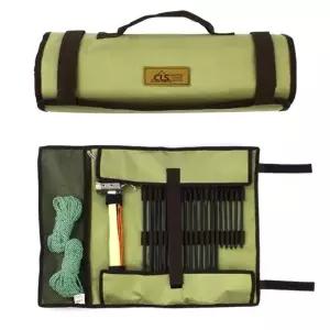 ( )캠핑 차박 단조팩 파우치 타프 말뚝 핑거팩 수납 가방