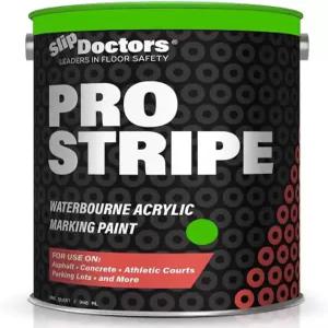 프로 스트라이프 라인 마킹 페인트 - 네온 그린 코트 주차장 및 표면 복원 (EV 1갤런)