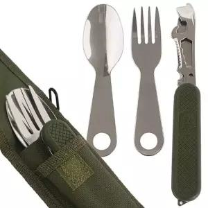 ( )대신 군용 수저포크세트 3214 휴대용 멀티툴 캠핑