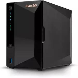 Asustor Drivevestor 2 Pro Gen2 AS3302T v2 베이 NAS 2대 1.7GHz 쿼드코어 2.5GbE 포트 2GB RAM DDR4 소형