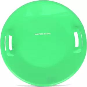 미끄러운 레이서 헤비 듀티 내한성 다운힐 프로 플라스틱 야외 겨울 접시 손잡이가 달린 눈썰매.