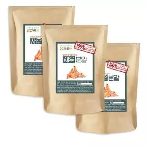 국내산 새우 가루 분말 600g