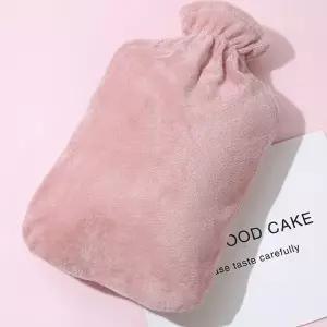 보온 온찜질팩 600g 털커버일체형 겨울 방한용품 대용량 물주머니