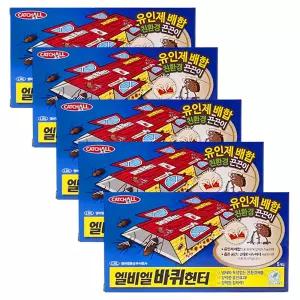 엘비엘 바퀴헌터 바퀴벌레 끈끈이 트랩 5개입 5개 친환경 무독성