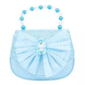 5살 여아선물 공주 인형놀이 반짝반짝 비즈손잡이 레이스리본 핸드백 7살 발표회 생일