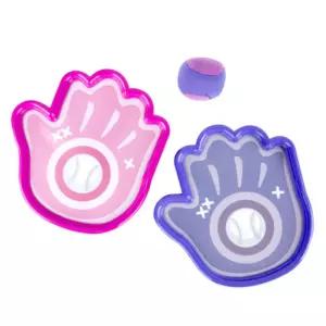 어린이집 유치원 실내 실외 던지기놀이 글러브모양 2색 캐치볼세트 저학년