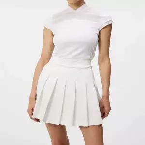 제이린드버그 여성 골프웨어 기능성 메쉬 반팔 화이트