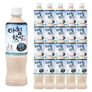 웅진 아침햇살 제로슈가 500ml x 20개