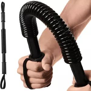 칼첼 파워 트위스터 플렉스 바 - 검은색 상체 무게 기계