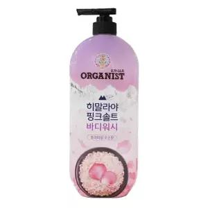 LG 오가니스트 히말라야 핑크솔트 바디워시로즈향 900ml