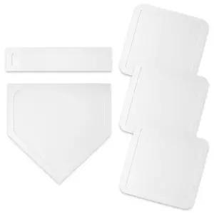 야구베이스 휴대용 발야구 미끄럼방지 소프트볼 방지 티볼 베이스 세트 스포츠용품