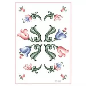 DIY 인테리어 그래픽타일스티커 우아한튤립