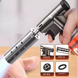 화염방사기 토치 카트리지형 가스통 가정용 연소 토치 점화 라이터 휴대용 베이킹 화염방사기