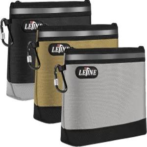 카라비너가 있는 LETINE 소형 공구 가방 파우치 1680D 옥스포드 방수 지퍼백 수납 및 정리용 와이드 플랫