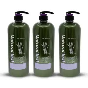 내추럴리프 211XEL66 티트리 라벤더 꽃향 바디워시 1500ml 3개