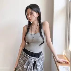 [신세계라이브쇼핑][옷자락] 여자 쫀쫀한 골지 캡내장 부드러운 슬림핏 데일리 이너웨어 나시