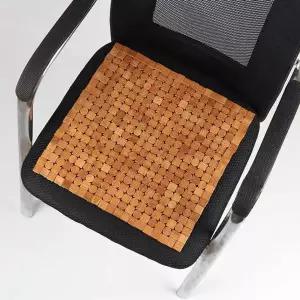 [에이치플러스몰]bns 통풍 동글네모 대나무 방석 시원한 여름 쿨방석