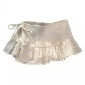 레이스 시스루 여성 치마 스커트 랩스커트