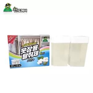 매직크린 옷장용 탈취제4P세트 코튼향