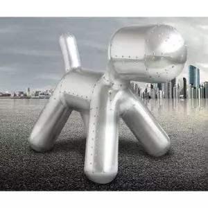 인더스트리얼 체어 장식 의자 강아지 톱니바퀴 술집