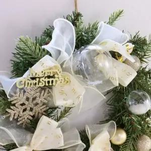 크리스마스 릴리안 리스 DIY 패키지 (5개 묶음) 장식패키지 경험