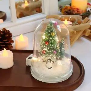 크리스마스 남극펭귄과 남극표범 작품돔 DIY 패키지 (10개 묶음)