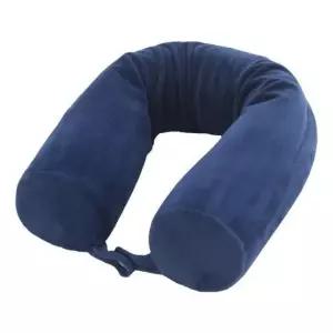 휴대용 메모리폼 목베개 여행용 목쿠션 낮잠용 캐리어 베개