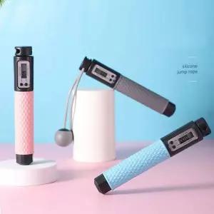 줄넘기 2in1 실리콘 줄없는 무게추 운동 피트니스
