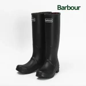 [바버] 레인부츠 애비 웰링턴 롱 여성 장화 블랙 LRF0083BK11