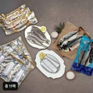 [NS홈쇼핑]제주수산 3종세트 (갈치 24토막(150gX8팩)+자반고등어 4마리(400gX2팩)+굴비 10마..[35719645]