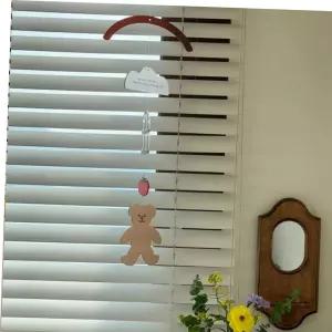 촬영소품 테디베어 인테리어 썬캐쳐 벽장식 아크릴 모빌