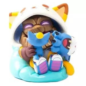 라이엇 공식 냐옹카이 넨도로이드 롤 마오카이 피규어