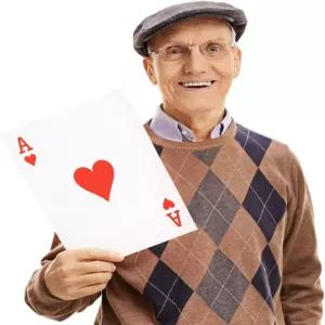 미드웨이 몬스터 점보 및 슈퍼 오버사이즈 플레이 카드 54장 포커 덱 오브 8.25 x11.75