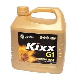 엔진오일 GS칼텍스 휘발유엔진오일 KIXXG1 4L 8260194 윤활유