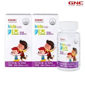 [GNC] 키즈 츄어블 철분 플러스 (60정) 60일분 x2개_50777x2