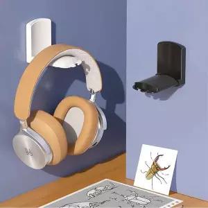 책상 407GKB73 위 깔끔하게 사운드쉘프 헤드셋 거치대