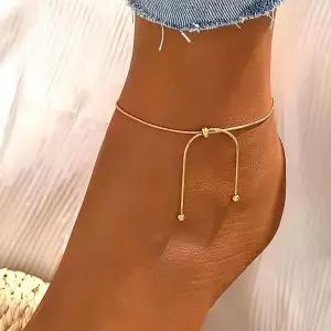 [셀러허브]길이조절 써지컬스틸 패션 발찌 (S33523130)