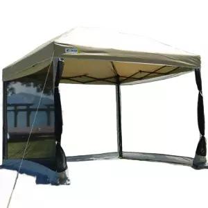 원터치 타프쉘 그늘막 돔 메쉬 방수 모기장 야외 옥상 텐트